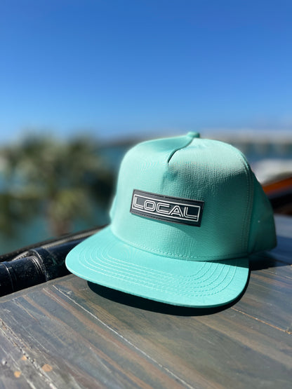 Ocean Front Lasermesh Snapback - 6 Panel