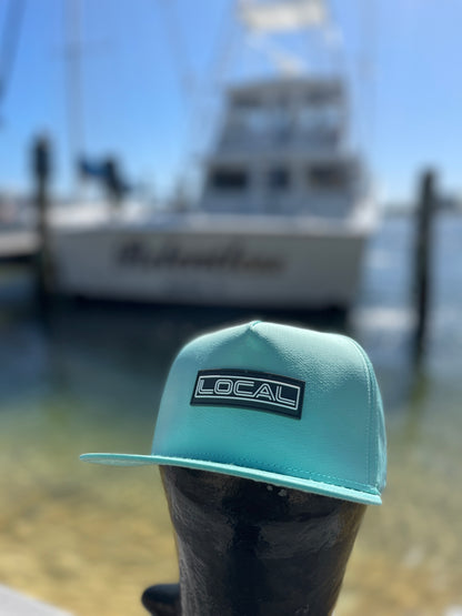 Ocean Front Lasermesh Snapback - 6 Panel